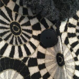 Anthropologie Angel of the North Long Wool Cardigan  S